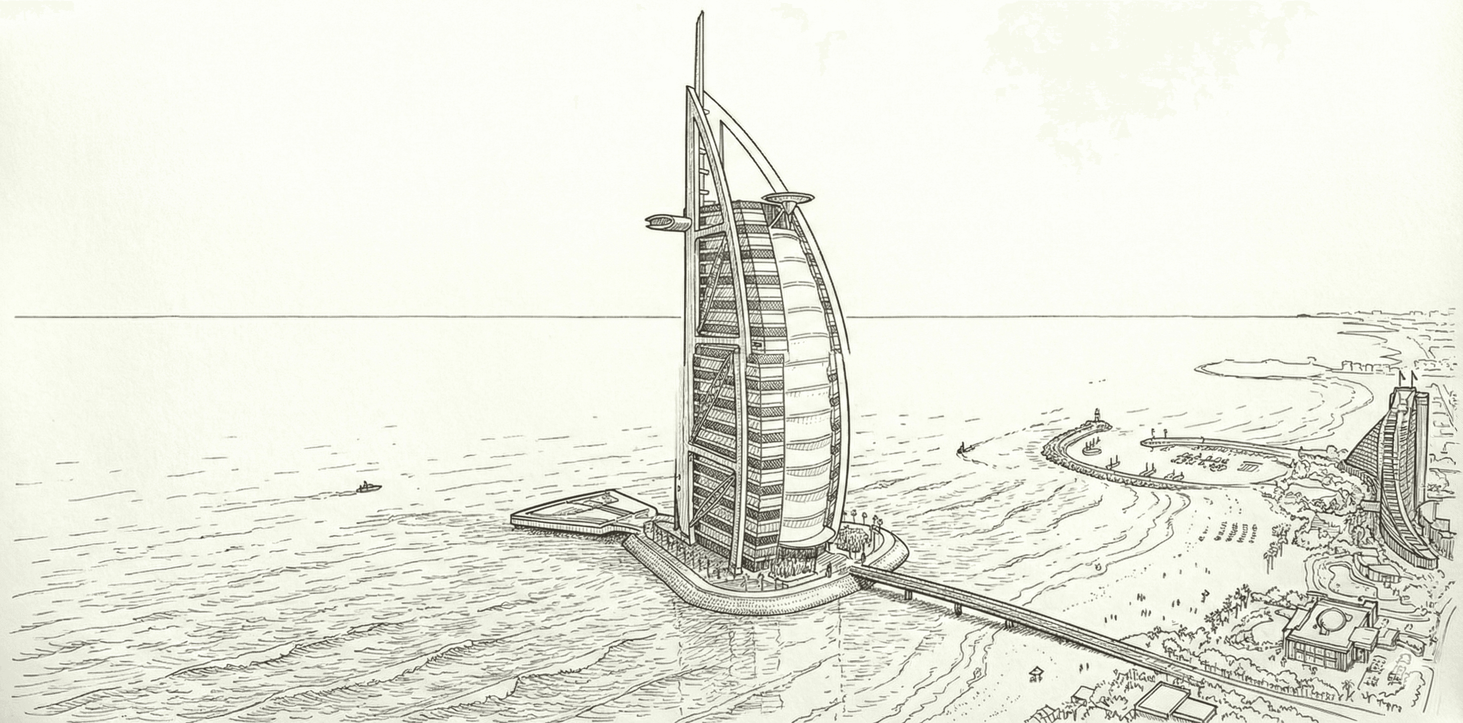 Direct Transfer to Burj Al Arab - Abu Dhabi Corniche to Jumeirah Direct Transfer to Burj Al Arab from Abu Dhabi Corniche to Jumeirah - Loop luxury transfer service