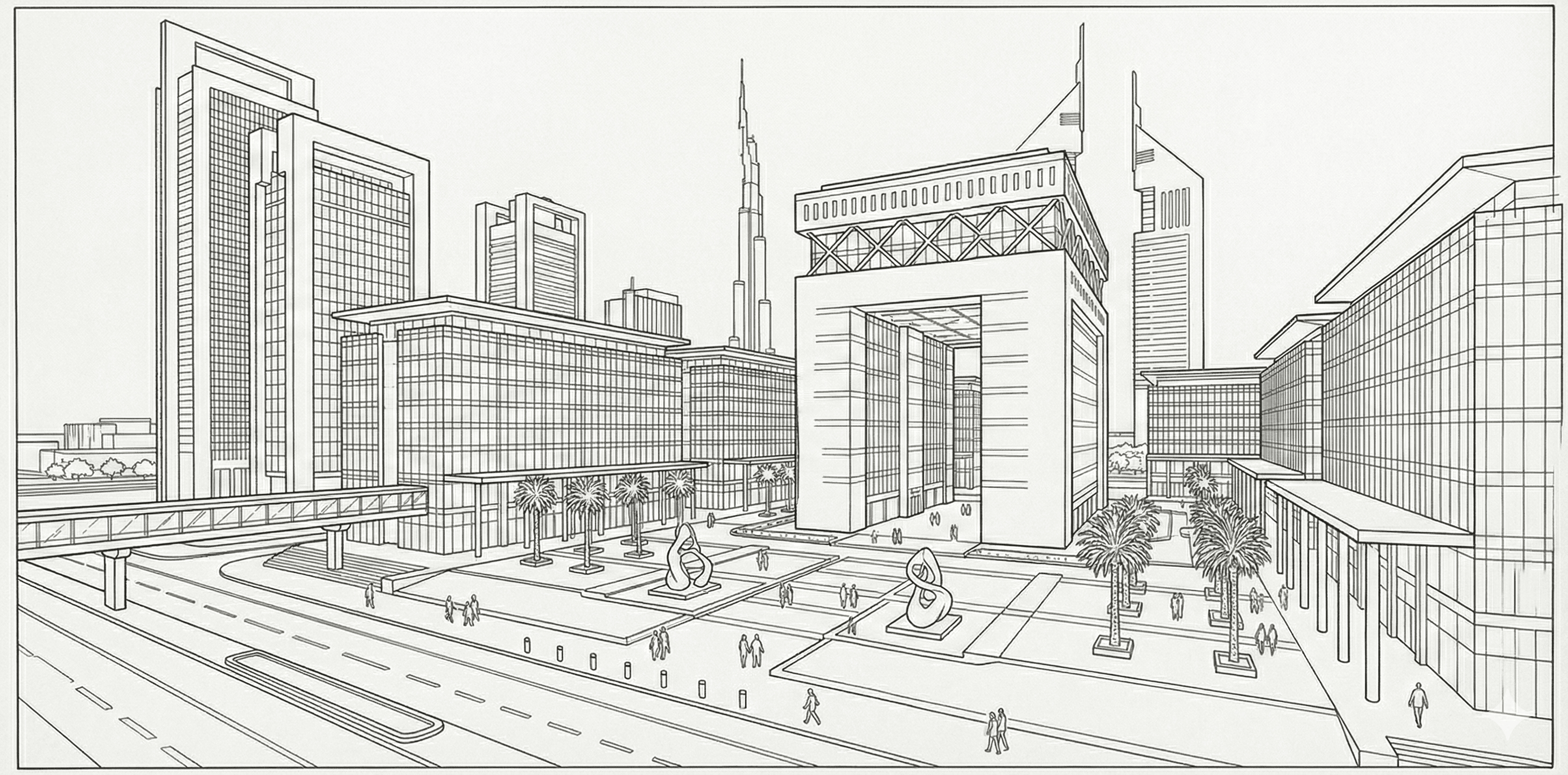 Express Ride to DIFC Gate Village - Abu Dhabi Corniche to DIFC Express Ride to DIFC Gate Village from Abu Dhabi Corniche to DIFC - Loop luxury transfer service