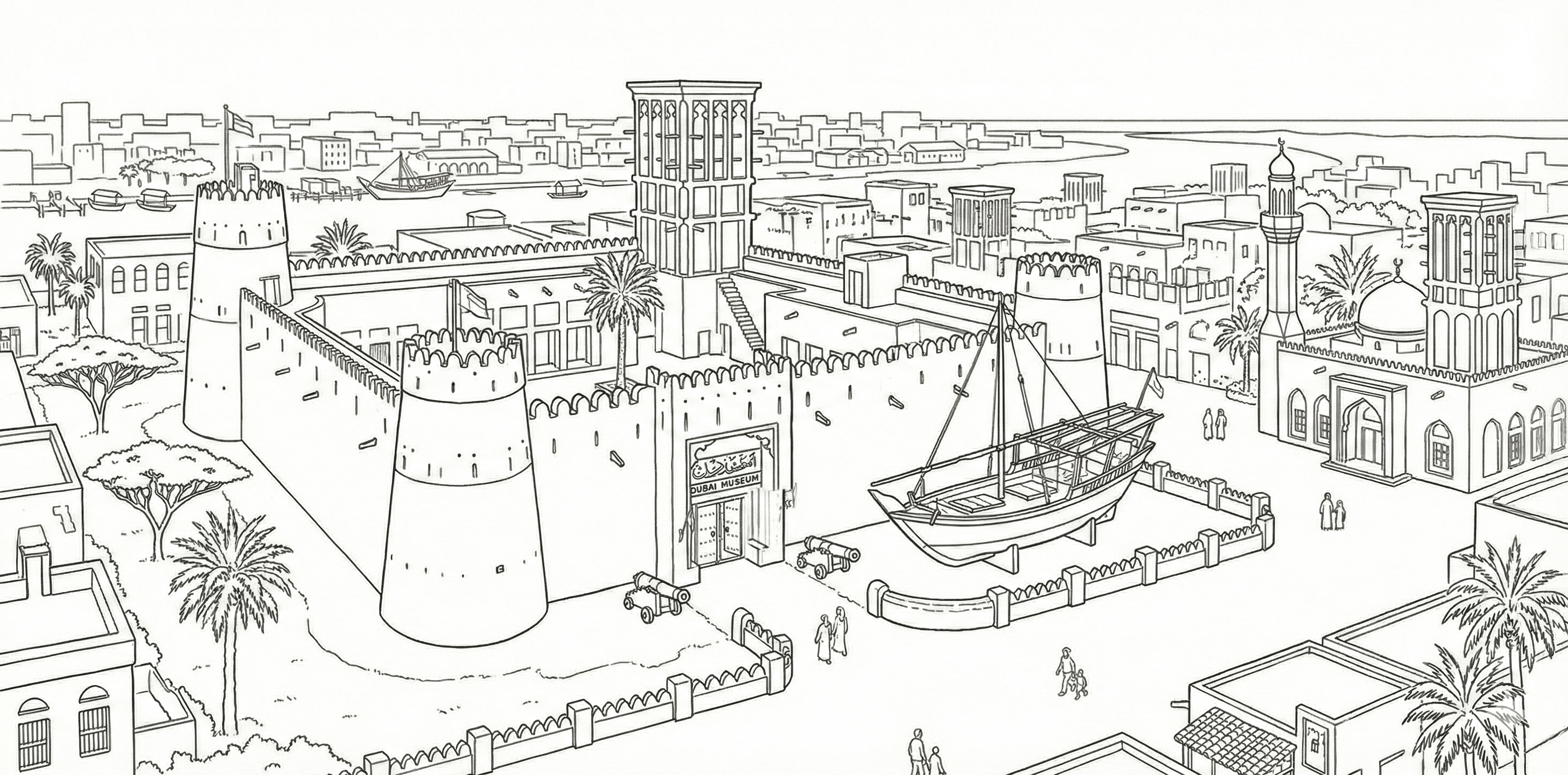 Express Ride to Dubai Museum - Abu Dhabi Corniche to Bur Dubai Express Ride to Dubai Museum from Abu Dhabi Corniche to Bur Dubai - Loop luxury transfer service