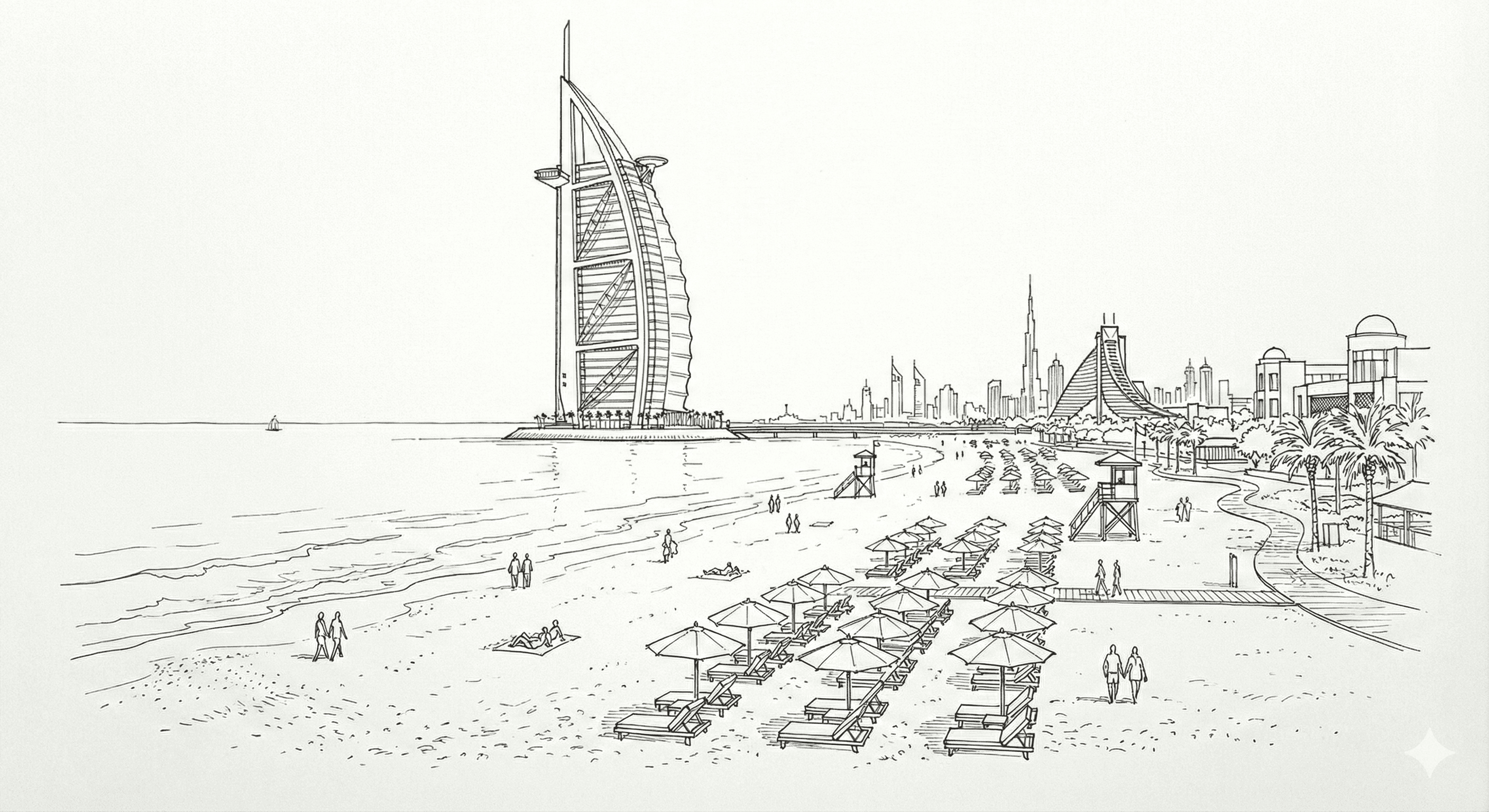 Express Ride to Jumeirah Beach - Abu Dhabi Corniche to Jumeirah Express Ride to Jumeirah Beach from Abu Dhabi Corniche to Jumeirah - Loop luxury transfer service