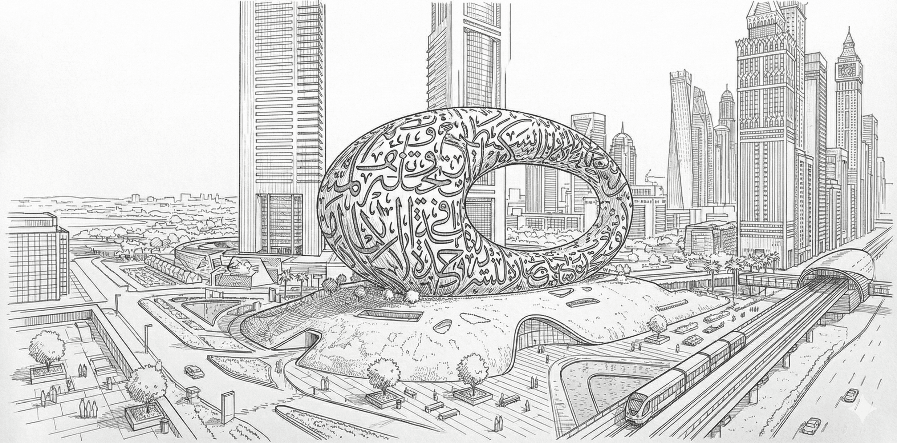 Direct Transfer to Museum of the Future - Abu Dhabi Corniche to DIFC Direct Transfer to Museum of the Future from Abu Dhabi Corniche to DIFC - Loop luxury transfer service