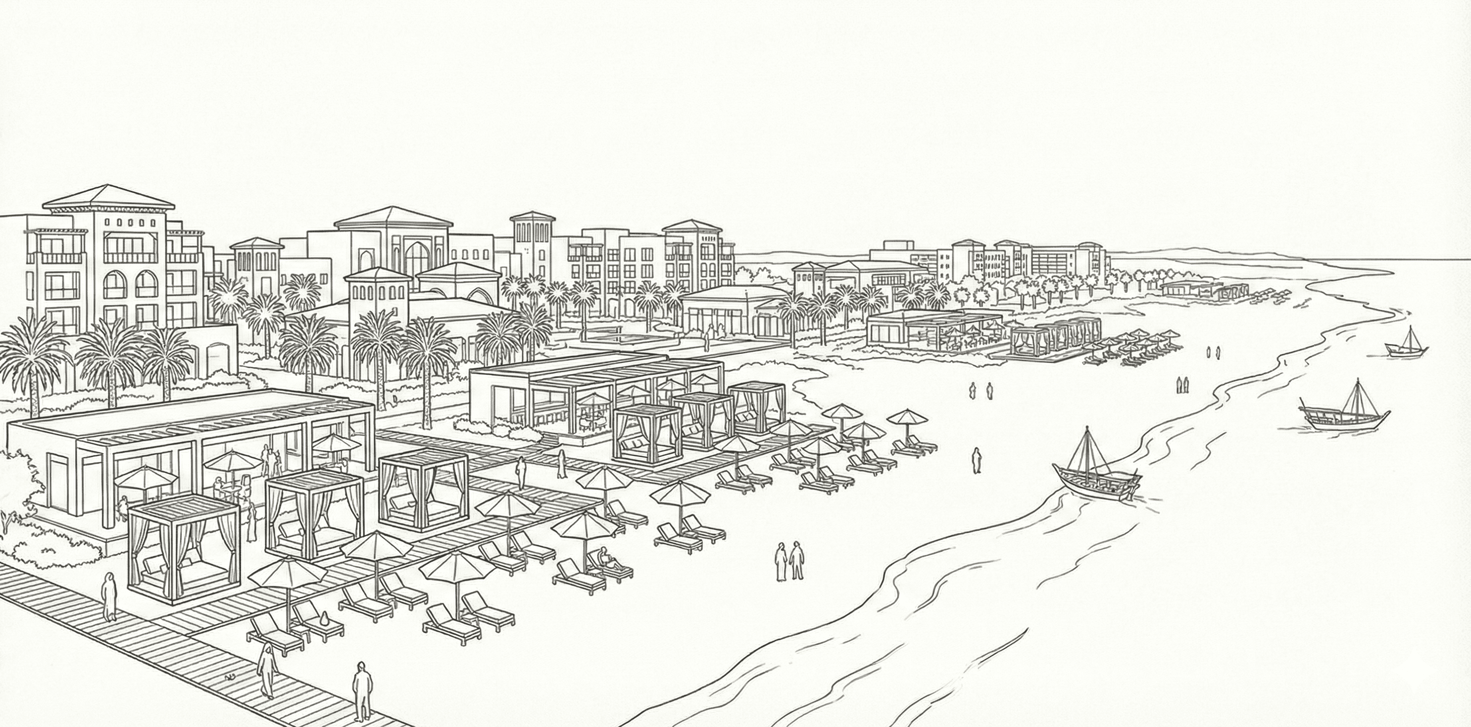 Direct Transfer to Saadiyat Beach Club - DIFC to Saadiyat Island Direct Transfer to Saadiyat Beach Club from DIFC to Saadiyat Island - Loop luxury transfer service